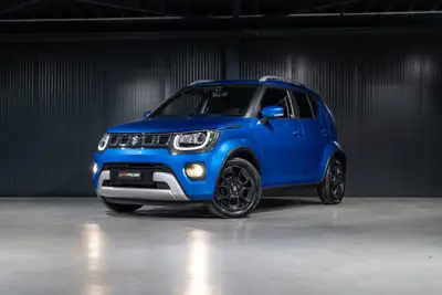 Suzuki Ignis 1.2i Compact Top Hybrid CVT — Petit citycar hybride, frais d'entretien réduits — vue extérieure