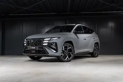 Hyundai Tucson 1.6 TGDI 48V N-Line — SUV hybride léger, 12 800 km seulement — vue extérieure