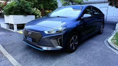 Hyundai Ioniq 1.6 GDi HEV — Hybride écologique, consommation ultra-basse — côté