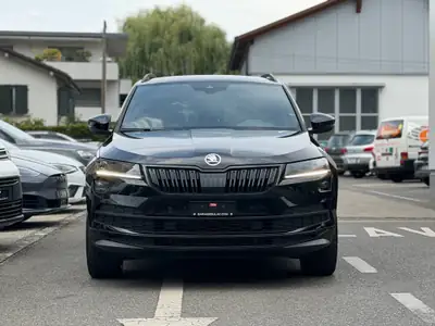 Skoda Karoq 1.5 TSI SportLine — SUV compact dynamique, 70'500 km, garantie 12 mois — fianco