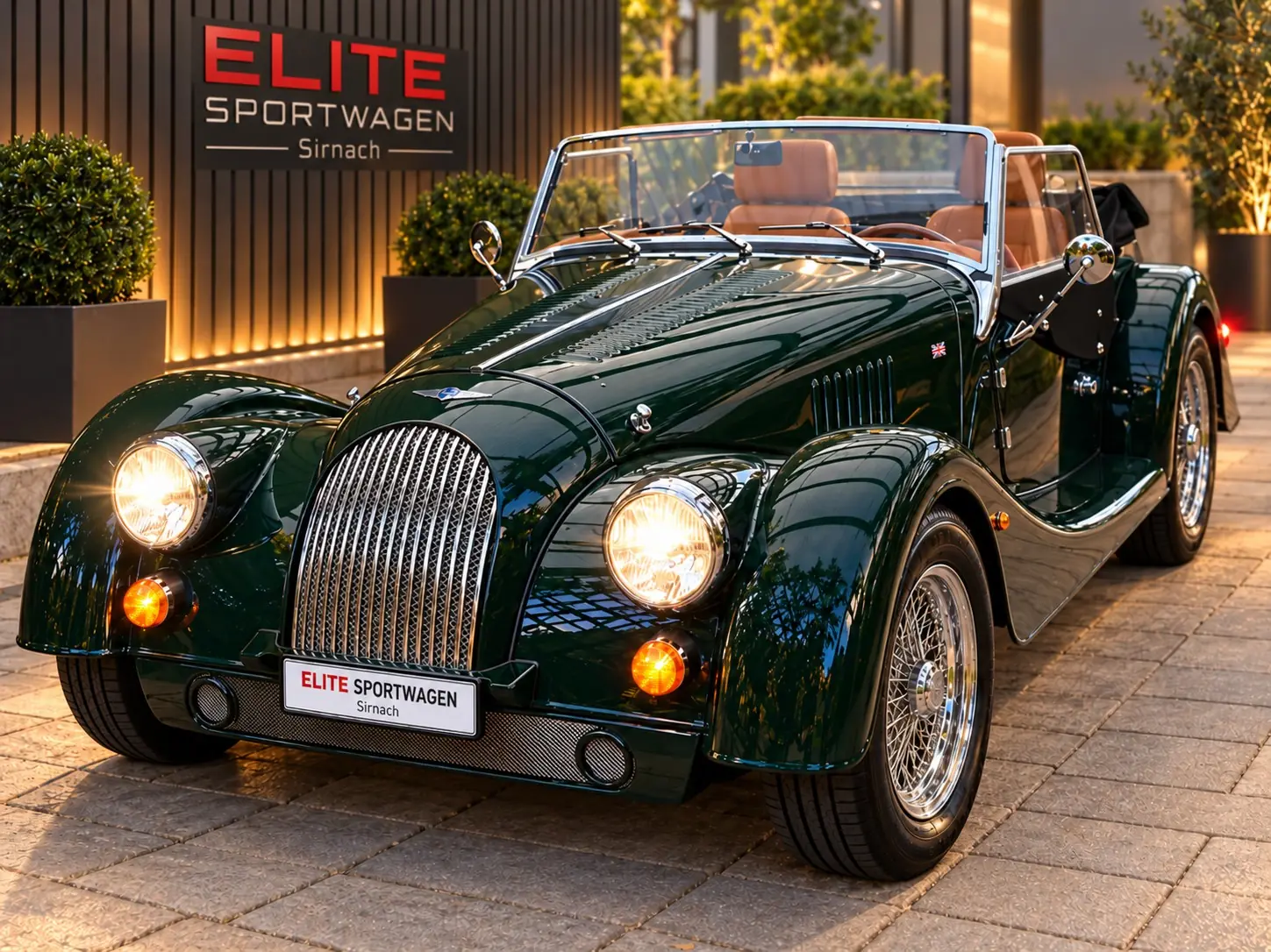Morgan Plus Four 2.0 — Cabriolet britannique 258 ch, automatik 8 rapports, 6200 km seulement