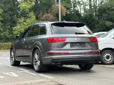 Audi Q7 50 TDI Quattro — 7 places, 286 ch, Excellent état — tableau de bord
