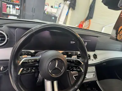 Mercedes-Benz E 450 AMG Line 4Matic — Break sportif, 389 ch et transmission intégrale — vue extérieure