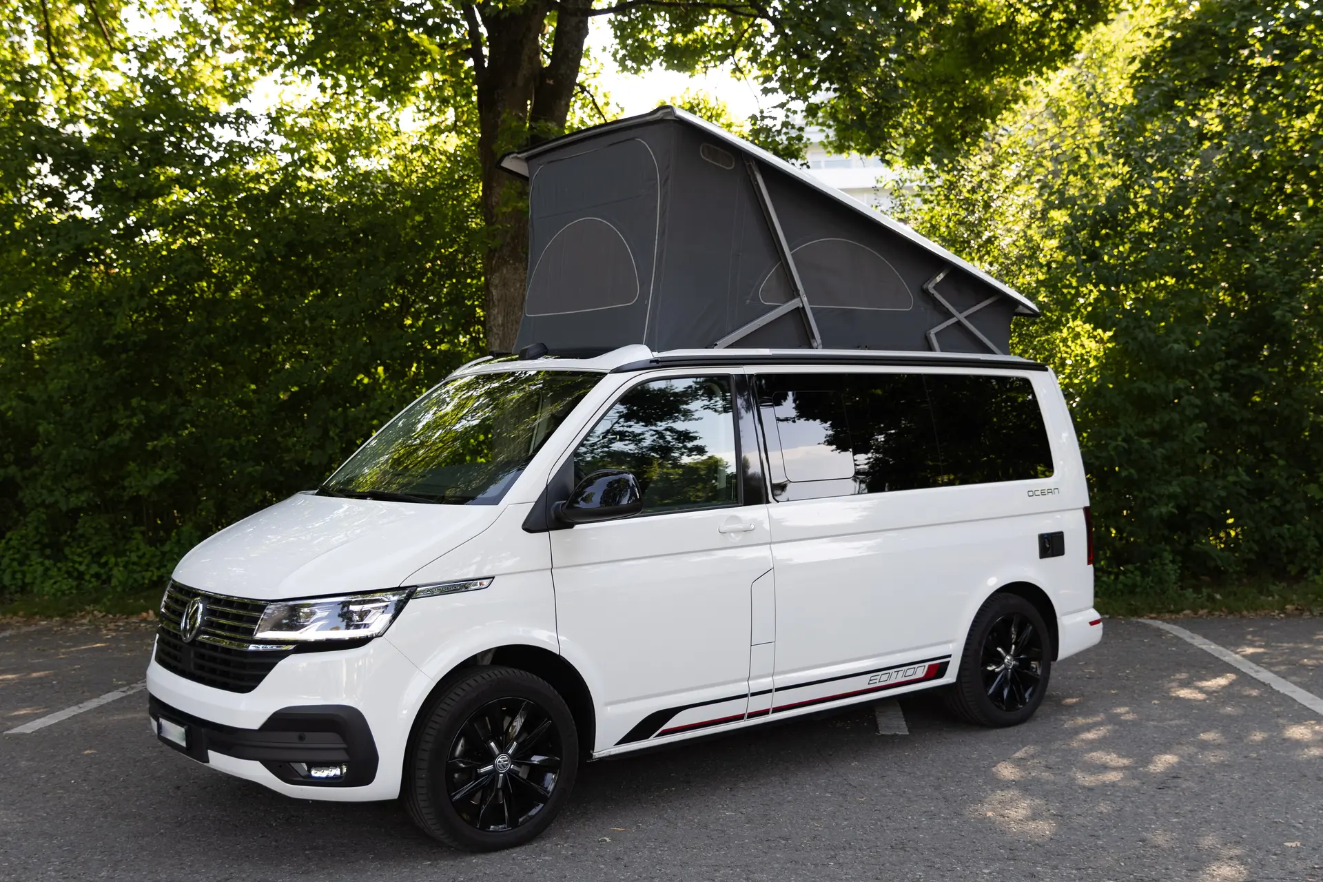 VW T6.1 2.0 TDI 204 Ocean Edition — Camping-car premium, 78'000 km, moteur puissant — vista esterna