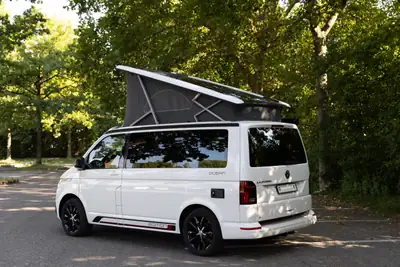 VW T6.1 2.0 TDI 204 Ocean Edition — Camping-car premium, 78'000 km, moteur puissant — fianco