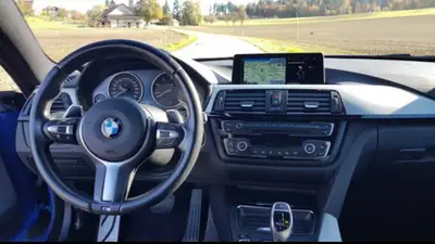 BMW 430d xDrive Coupé — Diesel sportif, 258 ch et transmission intégrale — tableau de bord