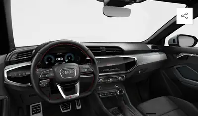 Audi Q3 2.0 45 TFSI S line quattro — SUV sportif, 32 000 km seulement — interni