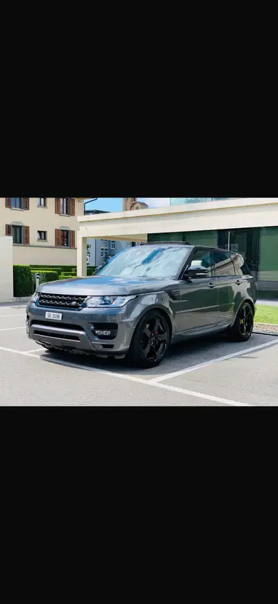 Range Rover Sport SDV8 HSE Dynamic — SUV prestige diesel, 340 ch tout-terrain — vue extérieure