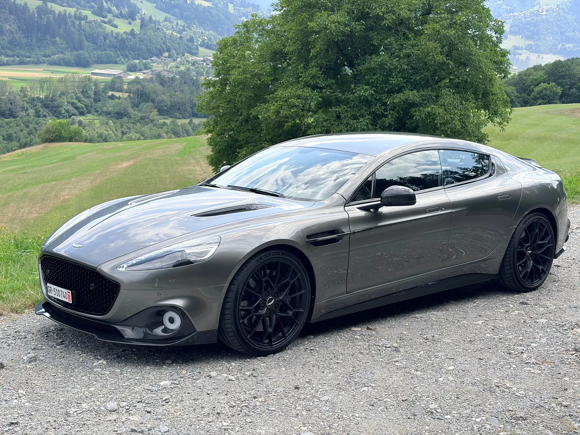 Aston Martin Rapide AMR — Gran turismo sportif 604 ch, seulement 26'000 km — Außenansicht
