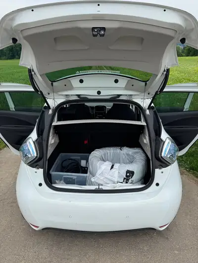 Renault Zoé 2019 — Citadine électrique 109 ch, 52'000 km, batterie en location — arrière