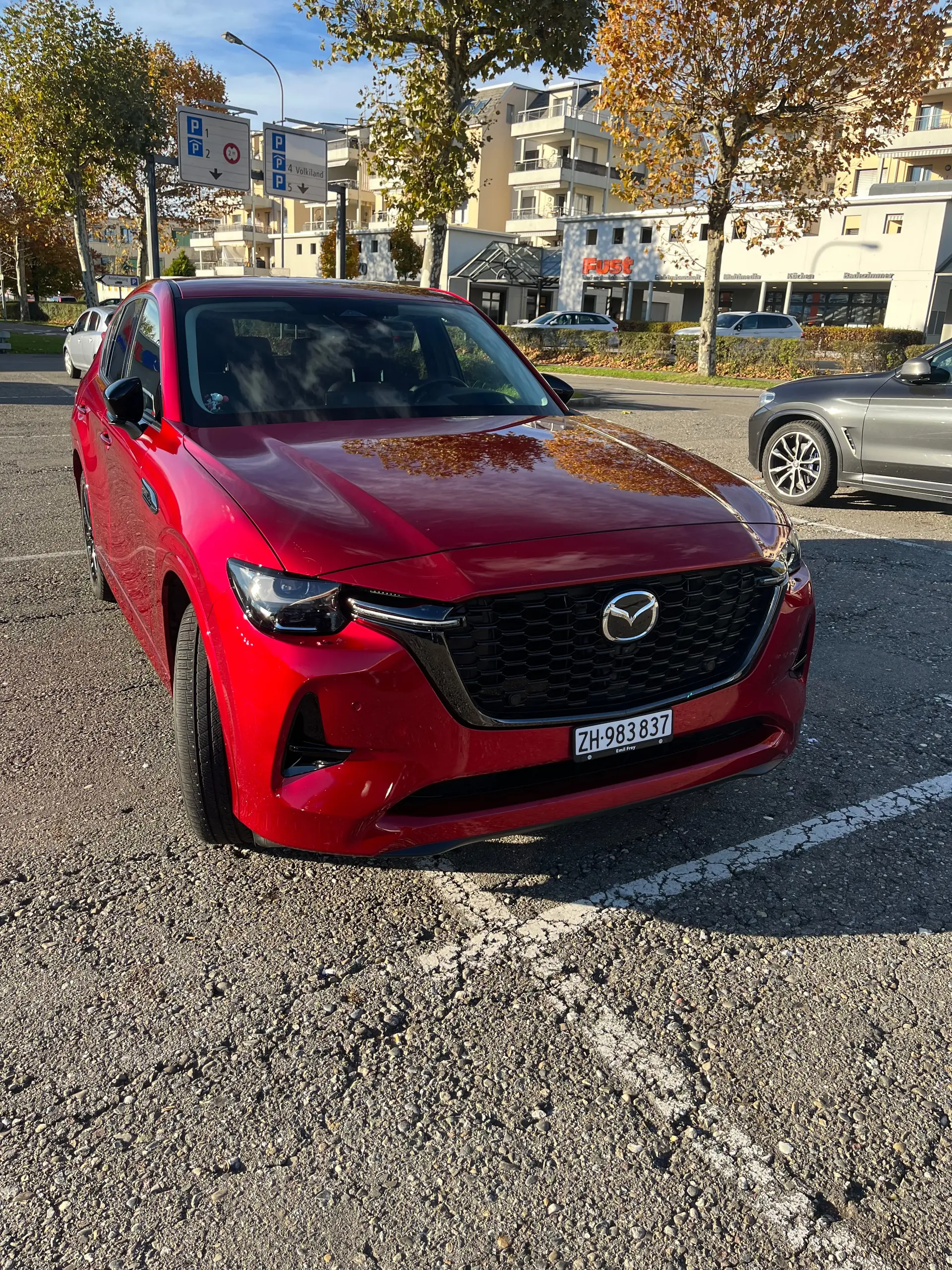 Mazda CX-60 2.5 PHEV Homura Plus — SUV hybride rechargeable, 40'000 km, 0% Leasing — vista esterna
