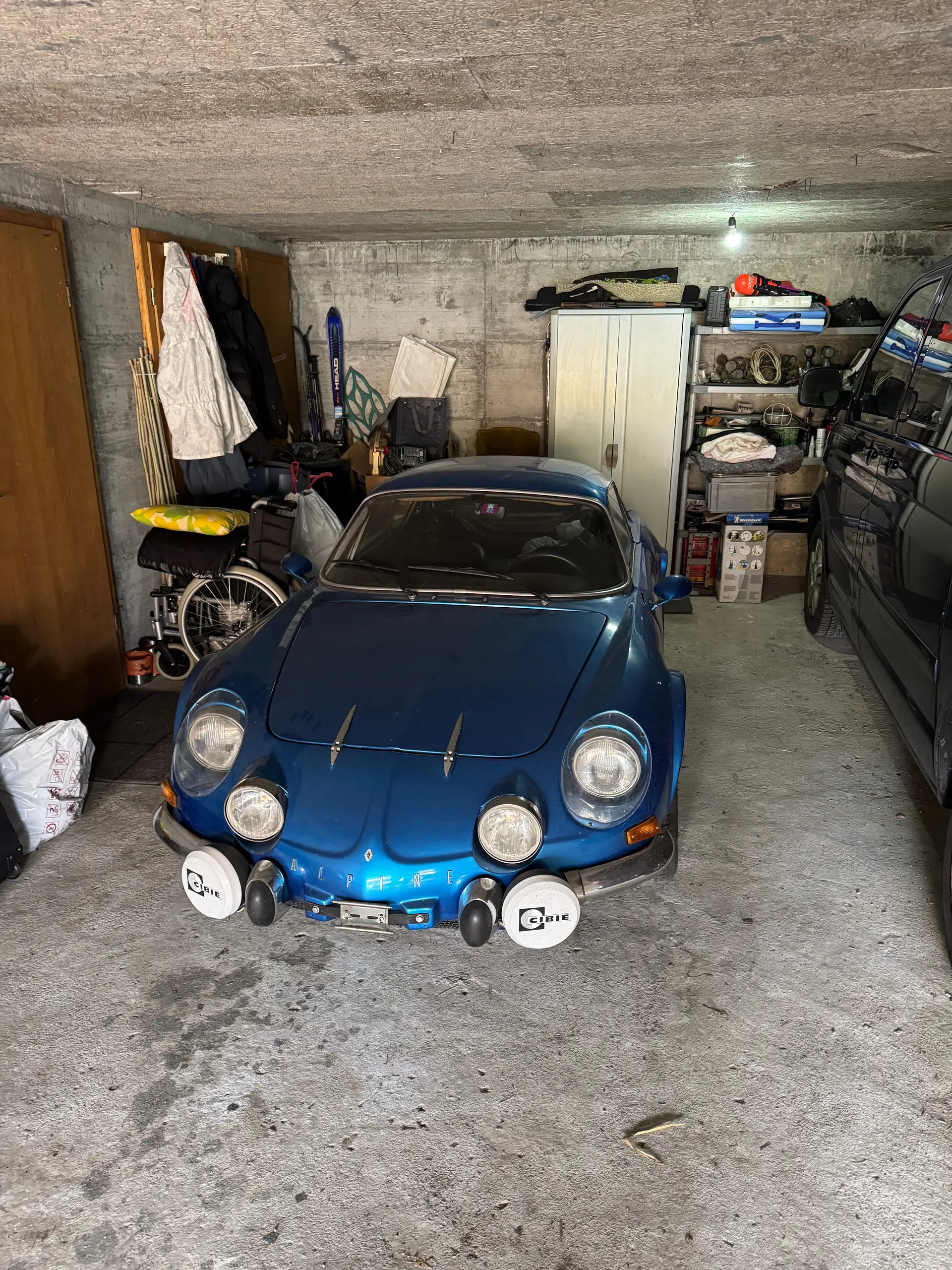 Alpine A110 Berlinette 1600 SX 1977 — Légendaire coupé sportif français, 8'077 km — vista esterna
