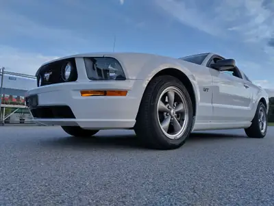 Ford Mustang GT 2005 — Coupé muscle américain authentique, 305 ch — Seitenansicht
