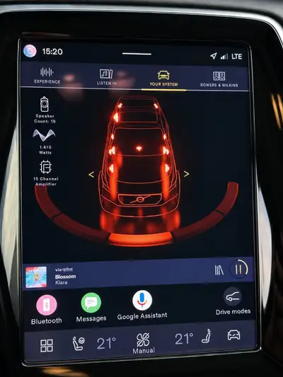 Volvo XC90 T8 TE Xclusive — Hybride rechargeable 7 places, 62 000 km seulement — Thumbnail 8