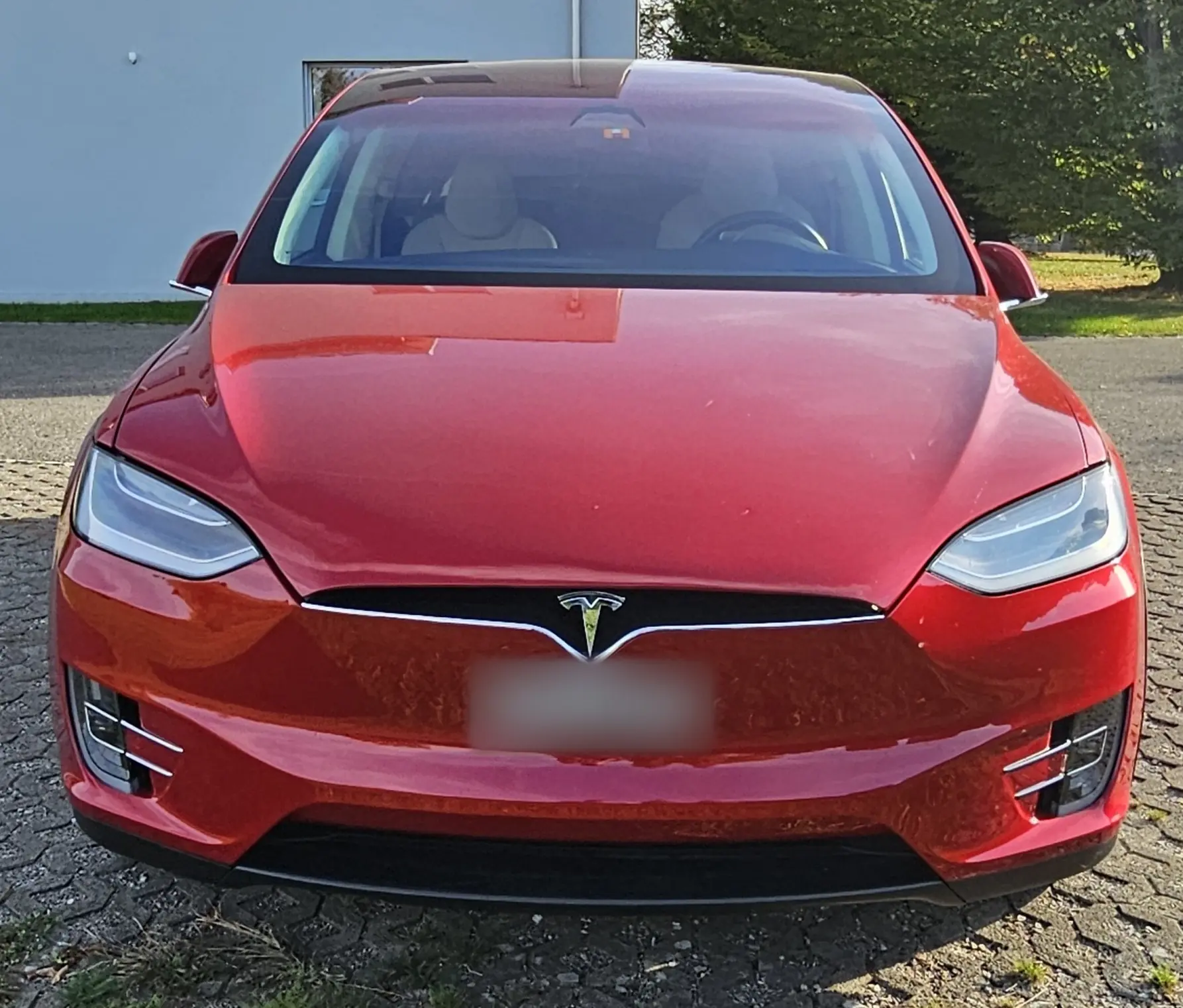 Tesla Model X 2017 occasion Berg — 1