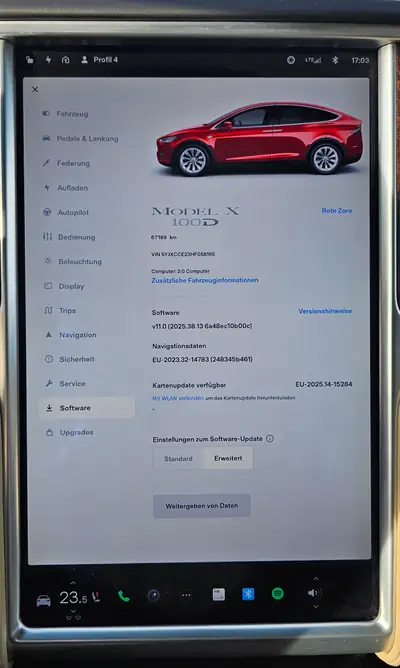 Tesla Model X 100D — SUV électrique premium, Autopilot avancé, 67'000 km — détail