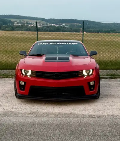Chevrolet Camaro ZL1 2014 — Muscle car américain 588 ch, kilométrage modéré — Innenraum