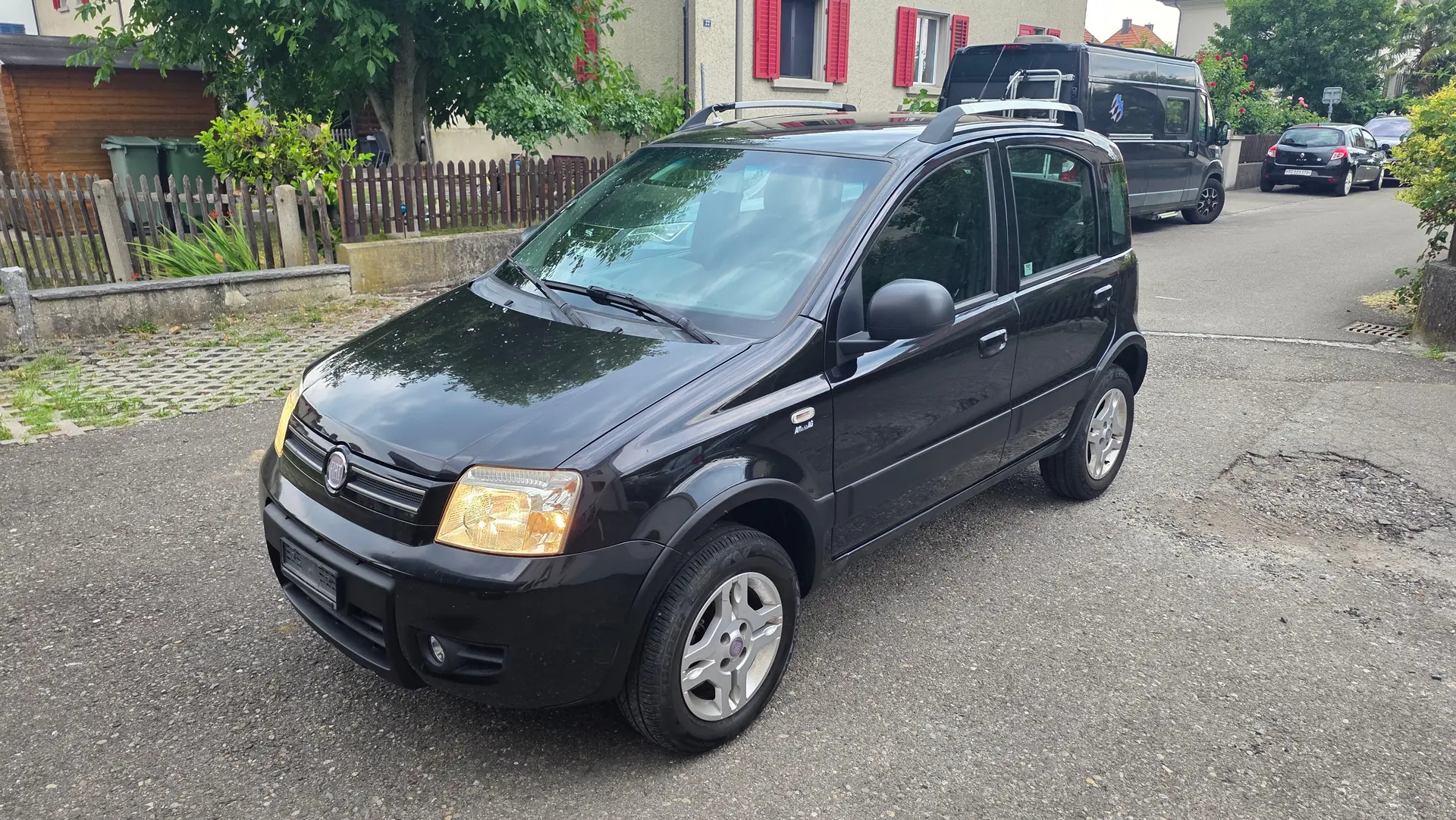 Fiat Panda 4x4 Climbing Freestyle — Véhicule de loisir polyvalent, sperrdifférentiel et treuil intégrés