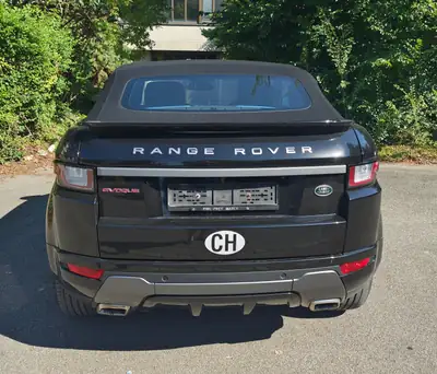Land Rover Range Rover Evoque 2.0 Si4 Cabriolet — Élégance décapotable et motricité 4x4 — cruscotto