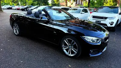 BMW 420i Cabriolet Luxury Line — Élégance décapotable, motorisation efficace — arrière