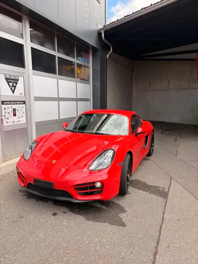 Porsche Cayman 2.7 — Coupé sportif pur-jus, 65'000 km, sans sinistre — side view