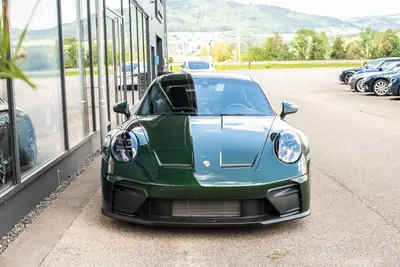 Porsche 911 Carrera GT3 Touring 2026 — Légende manuelle en Oak Green Metallic, 1200 km — Miniature 14