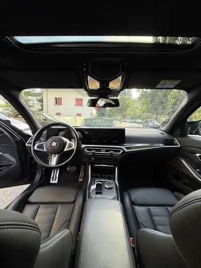 BMW M340i xDrive 2022 — Berline sportive hybride, 80000 km, noir métallisé — dettaglio