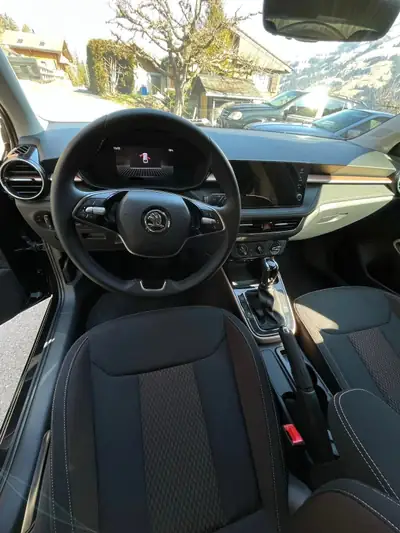 Skoda Fabia 1.0 TSI Selection DSG — Citadine dynamique, 8'760 km seulement — arrière