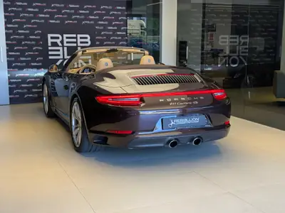 Porsche 911 Carrera 4S Cabrio PDK — Roadster légendaire, très rare, une seule main — Miniatur 9