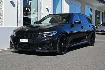 BMW-Alpina D3 S BiTurbo Touring xDrive — Performance diesel avec 355 ch et roues Alpina signature — côté