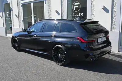 BMW-Alpina D3 S BiTurbo Touring xDrive — Performance diesel avec 355 ch et roues Alpina signature — Miniature 7