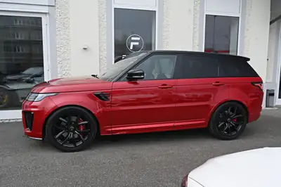 Range Rover Sport SVR 5.0 V8 Bi-Compresseur — 575 ch, Design Firenze Red Signature — Miniature 7