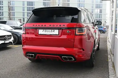 Range Rover Sport SVR 5.0 V8 Bi-Compresseur — 575 ch, Design Firenze Red Signature — Miniature 12