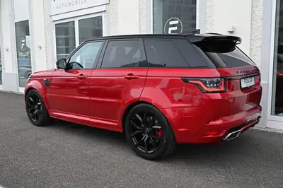 Range Rover Sport SVR 5.0 V8 Bi-Compresseur — 575 ch, Design Firenze Red Signature — Miniature 10