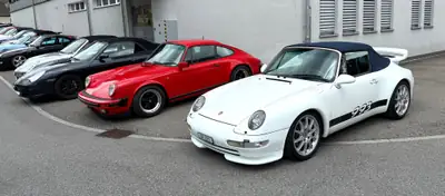 Porsche 911 993 Cabriolet — Icône des années 90, motorisation 3.6L et Aerokit original — Miniatur 15