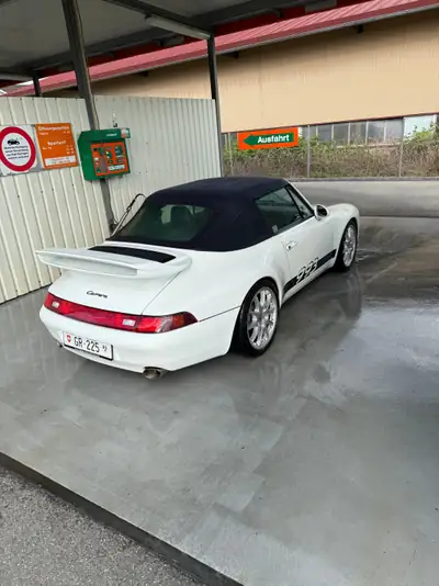 Porsche 911 993 Cabriolet — Icône des années 90, motorisation 3.6L et Aerokit original — Miniatur 14