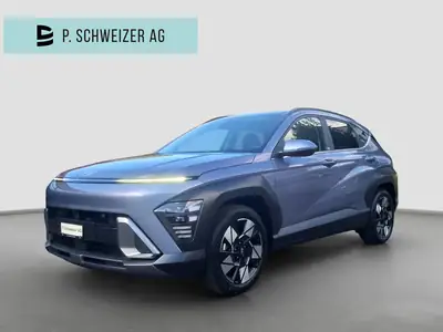 Hyundai Kona 1.6 GDi HEV Vertex Swiss Edition — Hybride rechargeable, 20 km seulement — vue extérieure