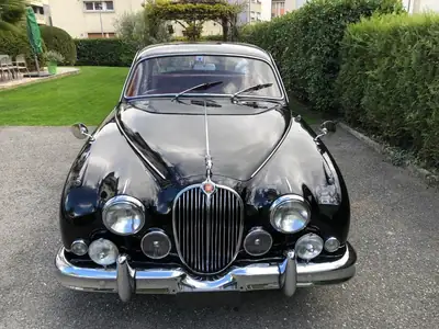 Jaguar MK 2 1961 — Berline britannique de prestige, 100'000 km — vue extérieure