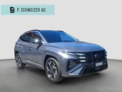 Hyundai Tucson 1.6 TGDI HEV N-Line 4WD — Hybride sportif, 20 km au compteur — Miniature 7