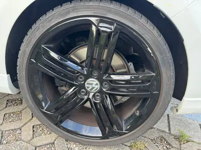 VW Golf 2.0 TSI R — Cabriolet haute performance, sans accident — Heckansicht