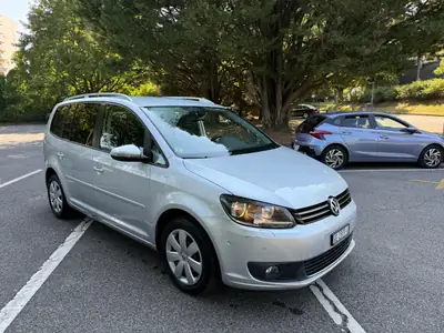 VW Touran 1.4 TSI Comfortline — Monospace familial 7 places, entretien AMAG complet — vue extérieure