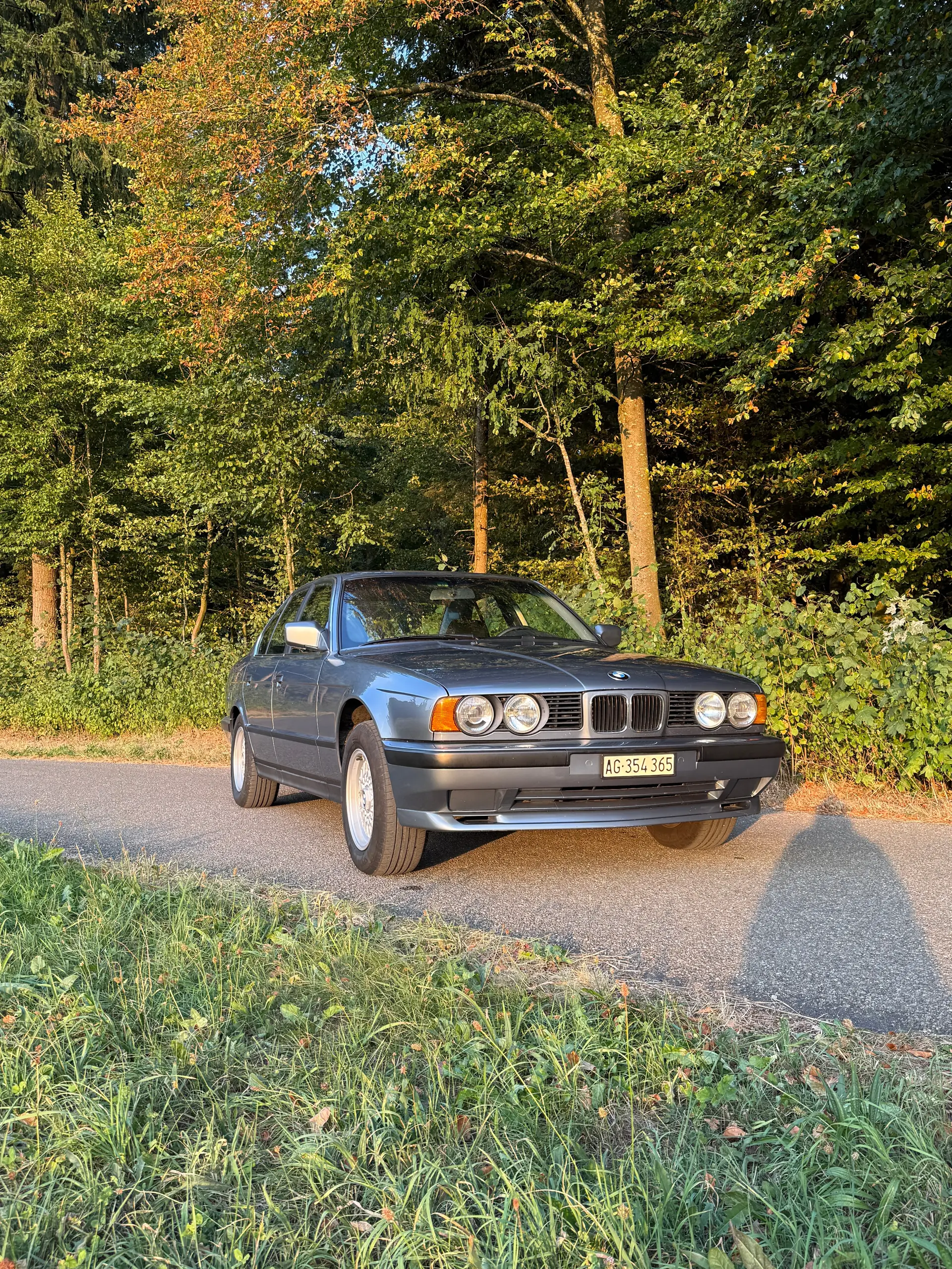 BMW 525 — Berline de prestige 1989, moteur révisionné, occasion fiable — vue extérieure