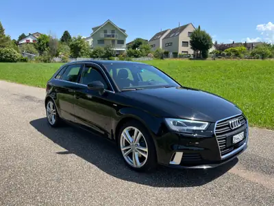 Audi A3 1.5 TFSI Sport S-Tronic — Berline élégante, entretien garanti 10 ans — side view