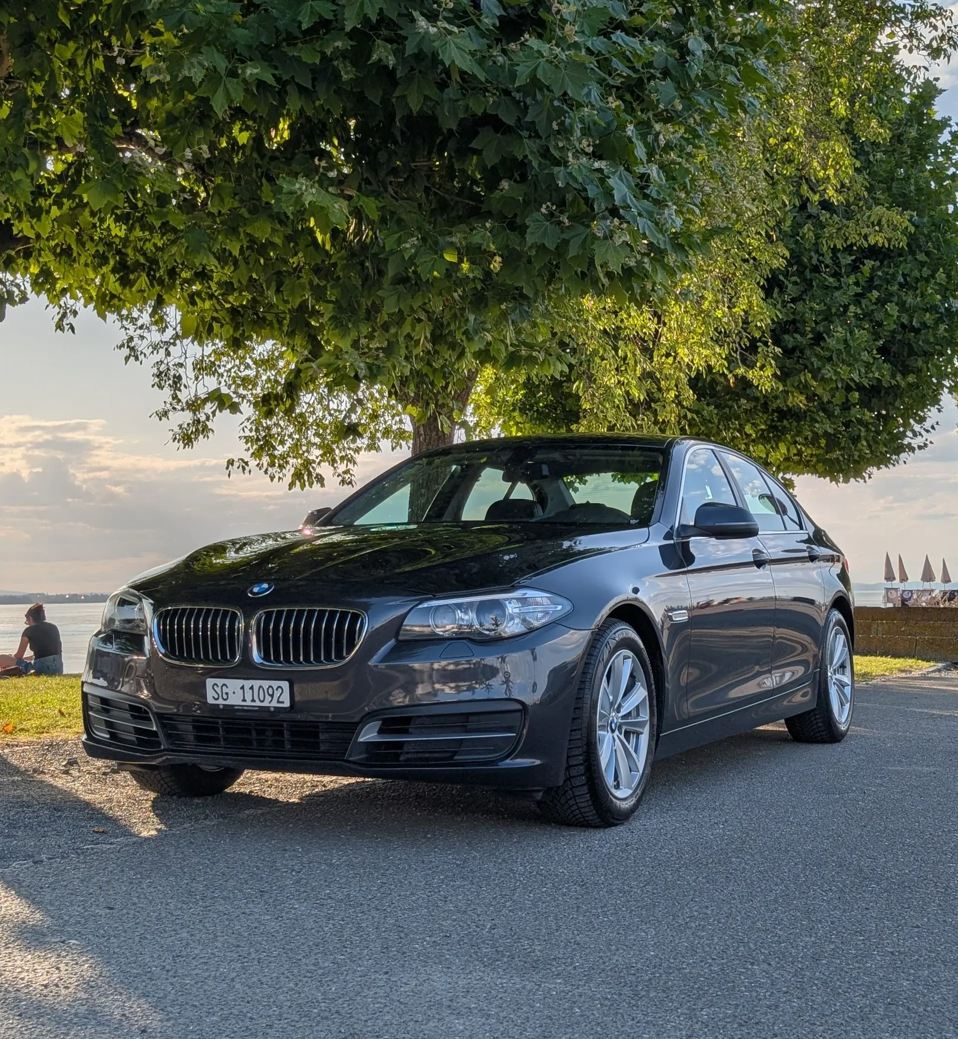 BMW 520d xDrive 2014 — Berline diesel performante, entretien BMW complet — vue extérieure