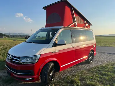 VW T6 2.0 TDI 204 Ocean RED — Utilitaire 4×4 polyvalent, peu kilométré — Seitenansicht