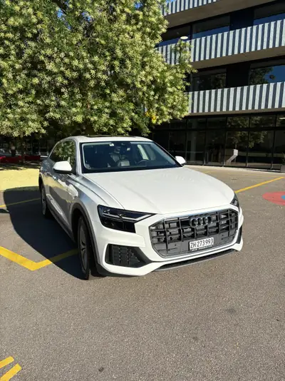 Audi Q8 50 TDI quattro — SUV coupé premium, 81 000 km, diesel hybride léger — vue extérieure