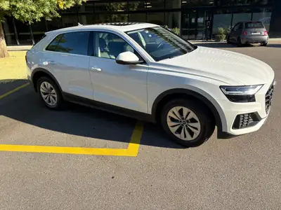 Audi Q8 50 TDI quattro — SUV coupé premium, 81 000 km, diesel hybride léger — côté