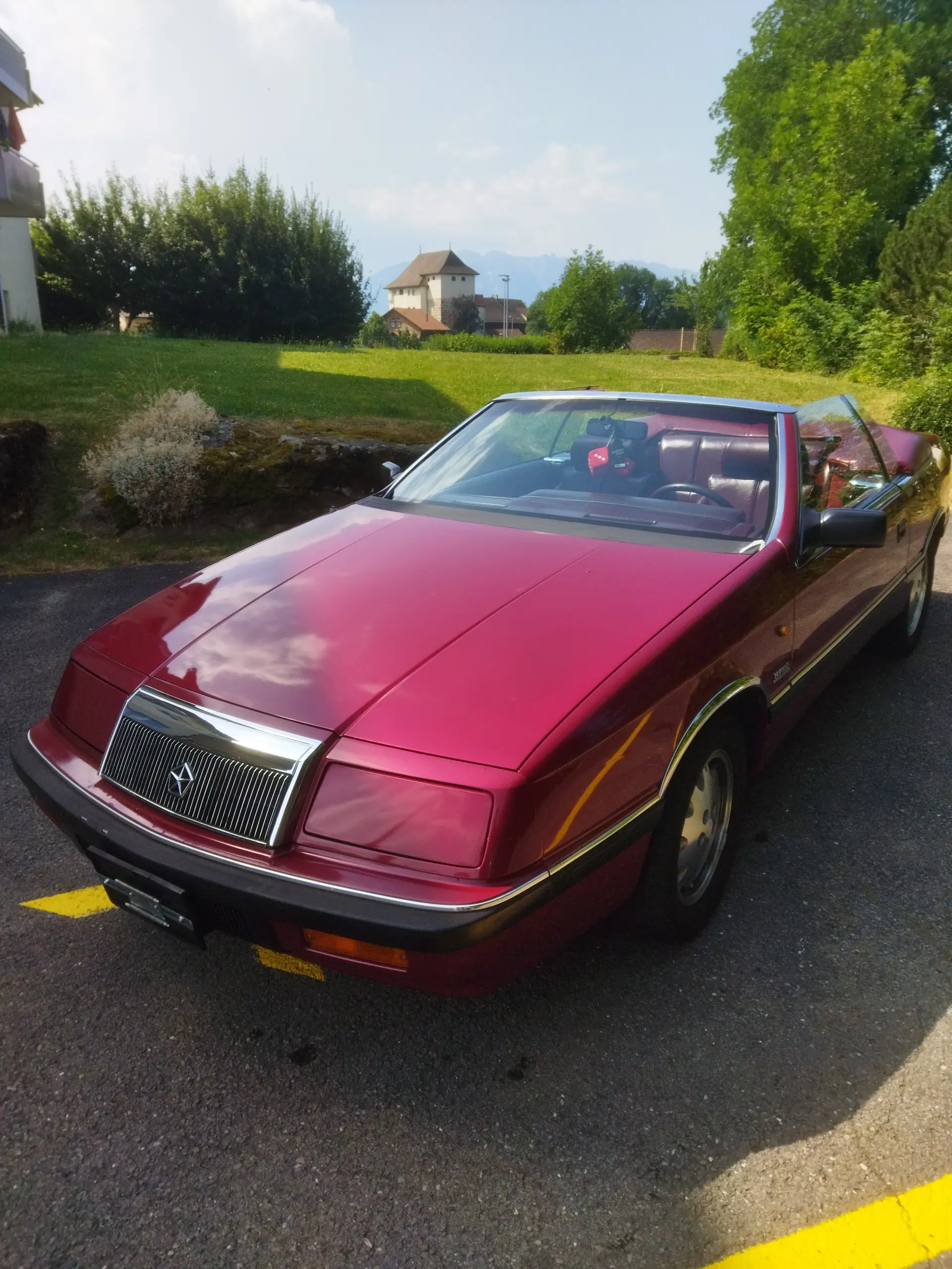 Chrysler Le Baron 2.2 Turbo 1988 — Cabriolet Classique, Historique Vétéran Certifié — vista esterna