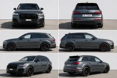 Audi SQ7 4.0 TFSI Quattro — 507 ch, APR 720 PS, 7 places, état impeccable — Außenansicht