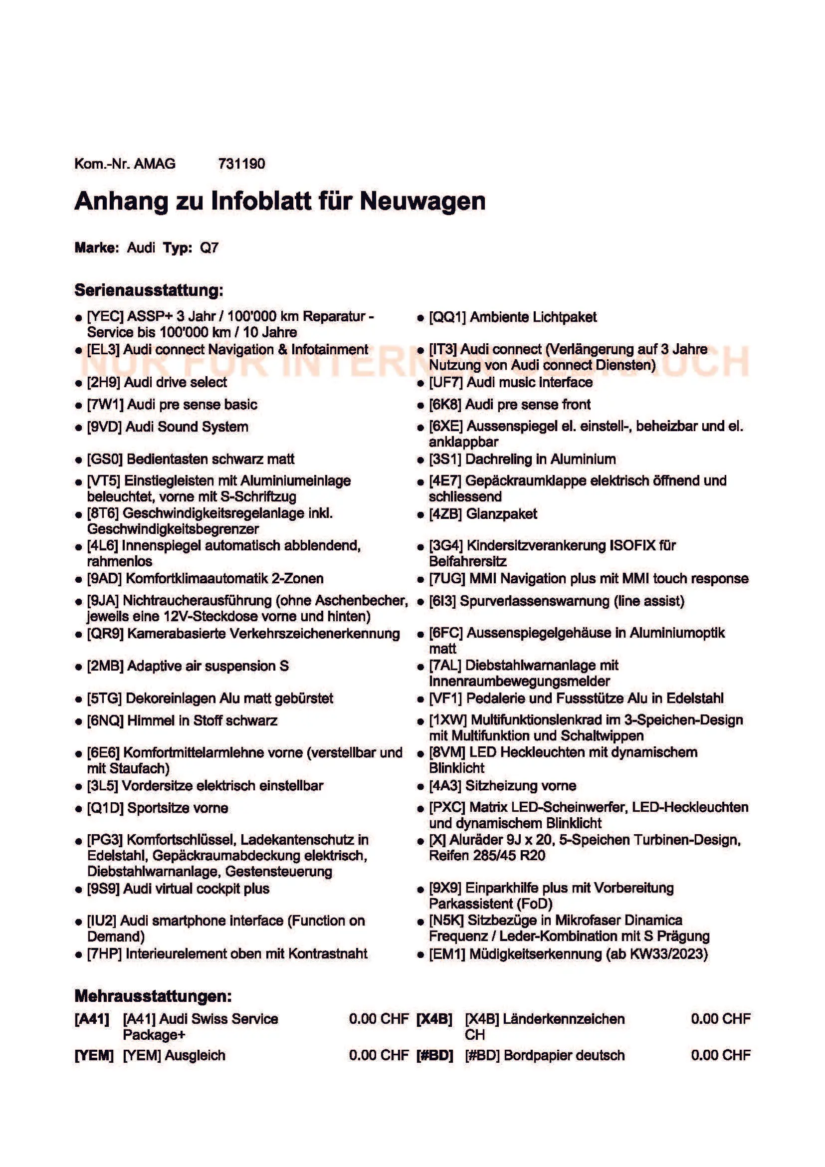 Audi SQ7 2022 occasion Giebenach — 4